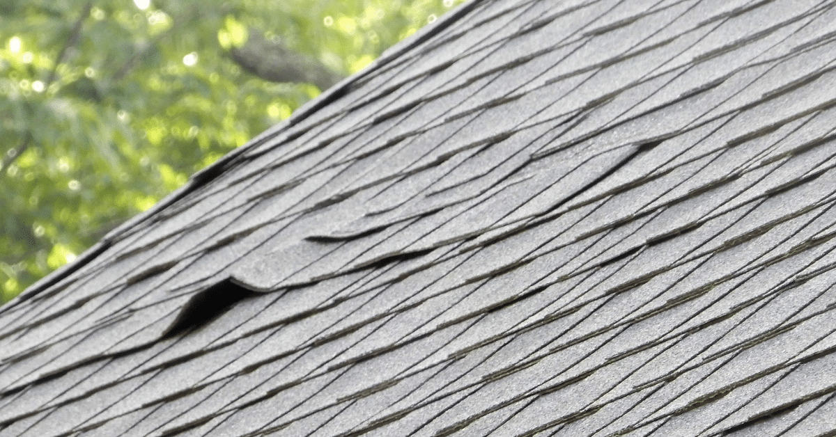 Shingle roof not laying flat problems
